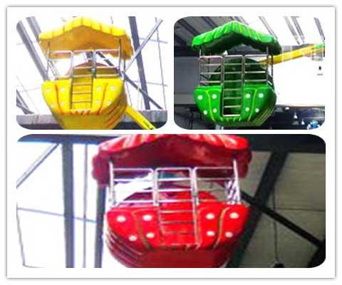 Colorful Beautiful Ferris Wheel Cabins