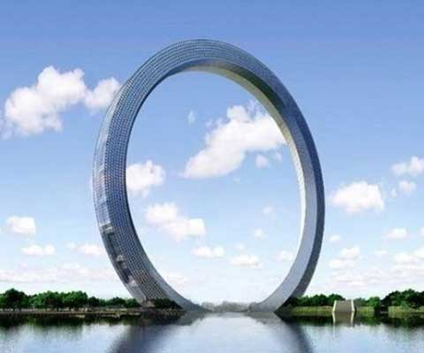 Largest No Spoke Ferris Wheel In China