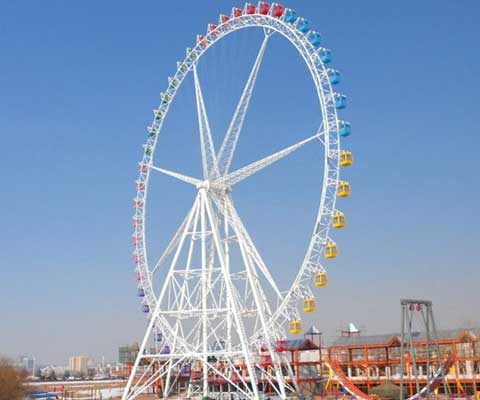 89 Meter Large Ferris Wheel Amusement Rides for Sale