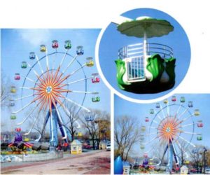 Amusement park ferris wheel with 36 meter for sale